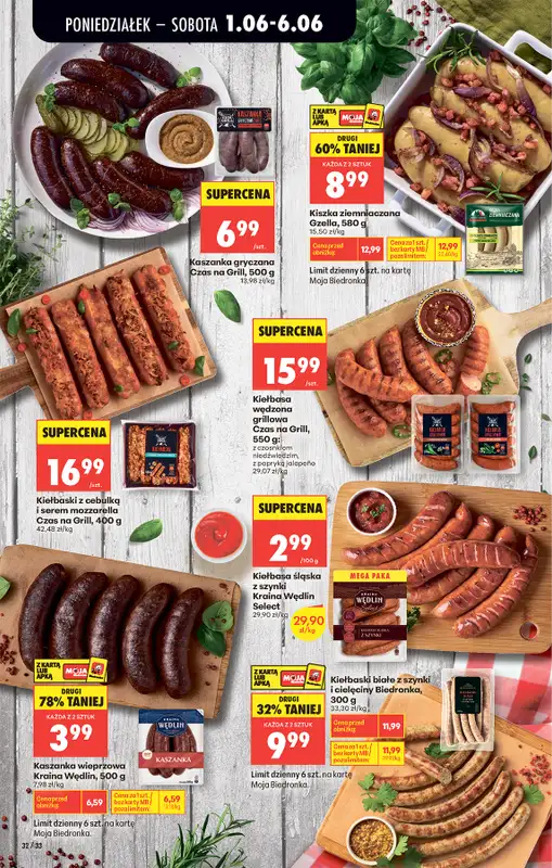 Biedronka - gazetka promocyjna Od poniedziałku od poniedziałku 01.06 do soboty 06.06 - strona 44