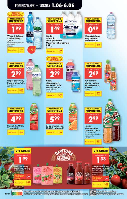 Biedronka - gazetka promocyjna Od poniedziałku od poniedziałku 01.06 do soboty 06.06 - strona 70