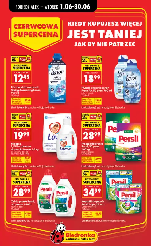 Biedronka - gazetka promocyjna Od poniedziałku od poniedziałku 01.06 do soboty 06.06 - strona 15