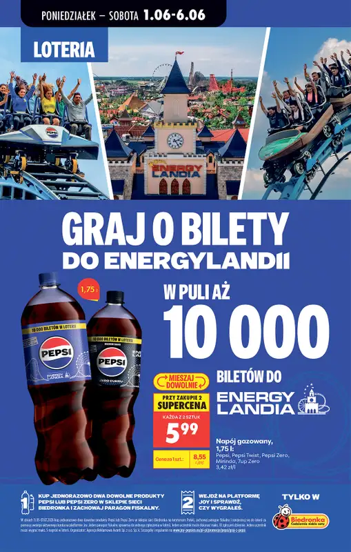 Biedronka - gazetka promocyjna Od poniedziałku od poniedziałku 01.06 do soboty 06.06 - strona 89