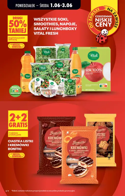 Biedronka - gazetka promocyjna Od poniedziałku od poniedziałku 01.06 do soboty 06.06 - strona 8