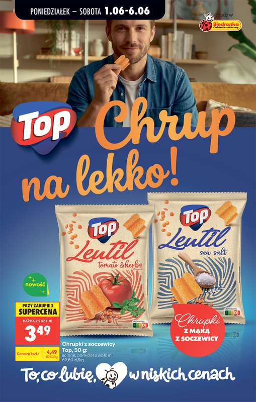 Biedronka - gazetka promocyjna Od poniedziałku, Z ladą tradycyjną od poniedziałku 01.06 do soboty 06.06 - strona 65