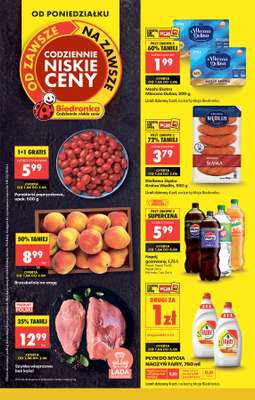 Biedronka - gazetka promocyjna Od poniedziałku, Z ladą tradycyjną od poniedziałku 01.06 do soboty 06.06