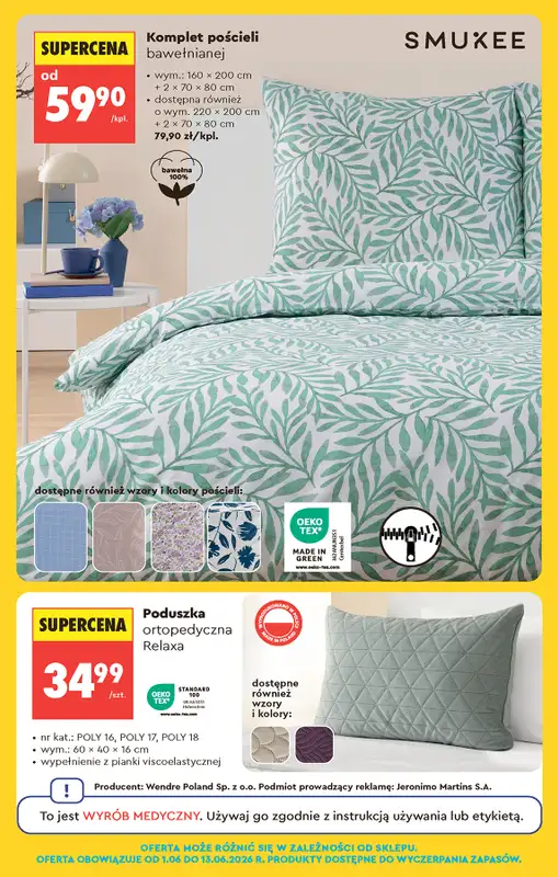 Biedronka - gazetka promocyjna Od poniedziałku, Z ladą tradycyjną od poniedziałku 01.06 do soboty 06.06 - strona 91