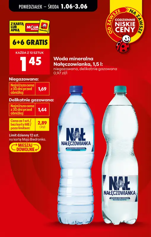 Biedronka - gazetka promocyjna Od poniedziałku, Z ladą tradycyjną od poniedziałku 01.06 do soboty 06.06 - strona 11