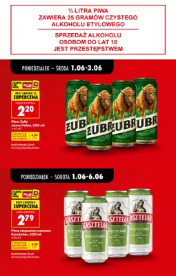 Biedronka - gazetka promocyjna Od poniedziałku, Z ladą tradycyjną od poniedziałku 01.06 do soboty 06.06 - strona 12