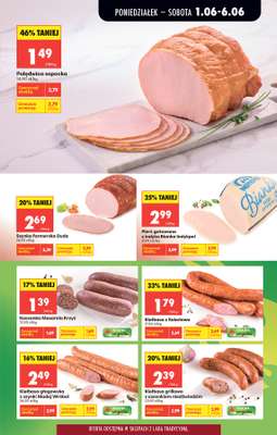 Biedronka - gazetka promocyjna Od poniedziałku, Z ladą tradycyjną od poniedziałku 01.06 do soboty 06.06 - strona 29