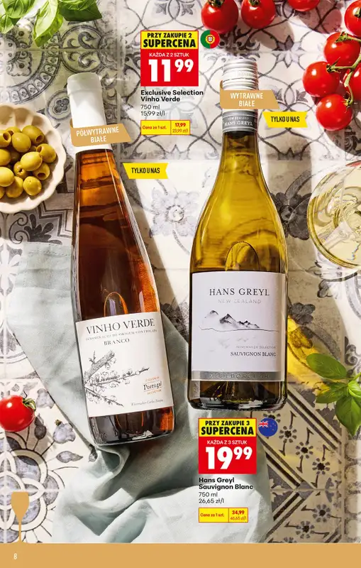 Biedronka - gazetka promocyjna Czas na Toast! od poniedziałku 01.06 do soboty 13.06 - strona 8