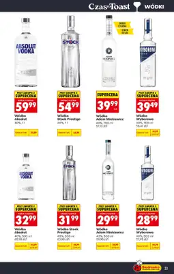 Biedronka - gazetka promocyjna Czas na Toast! od poniedziałku 01.06 do soboty 13.06 - strona 23