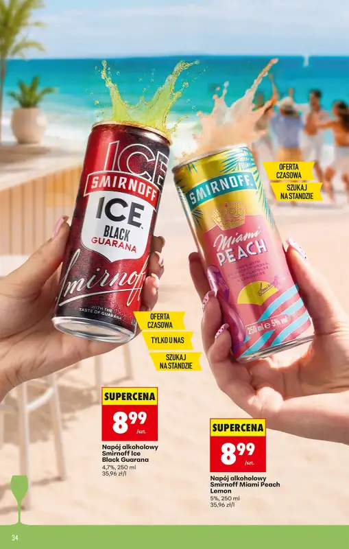 Biedronka - gazetka promocyjna Czas na Toast! od poniedziałku 01.06 do soboty 13.06 - strona 34