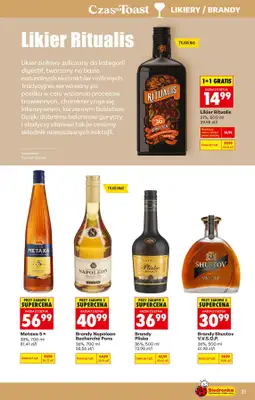 Biedronka - gazetka promocyjna Czas na Toast! od poniedziałku 01.06 do soboty 13.06 - strona 33