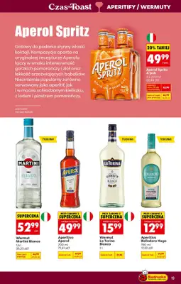Biedronka - gazetka promocyjna Czas na Toast! od poniedziałku 01.06 do soboty 13.06 - strona 19