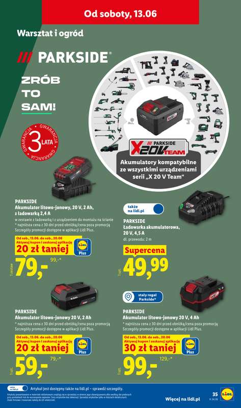 Lidl - gazetka promocyjna Katalog od poniedziałku 08.06 do soboty 13.06 - strona 39