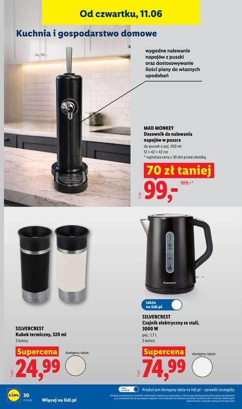 Lidl - gazetka promocyjna Katalog od poniedziałku 08.06 do soboty 13.06 - strona 34
