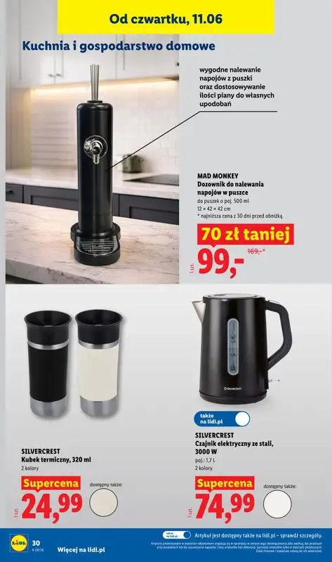 Lidl - gazetka promocyjna Katalog od poniedziałku 08.06 do soboty 13.06 - strona 34