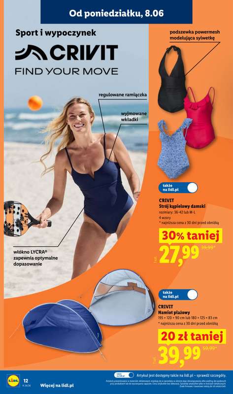 Lidl - gazetka promocyjna Katalog od poniedziałku 08.06 do soboty 13.06 - strona 12