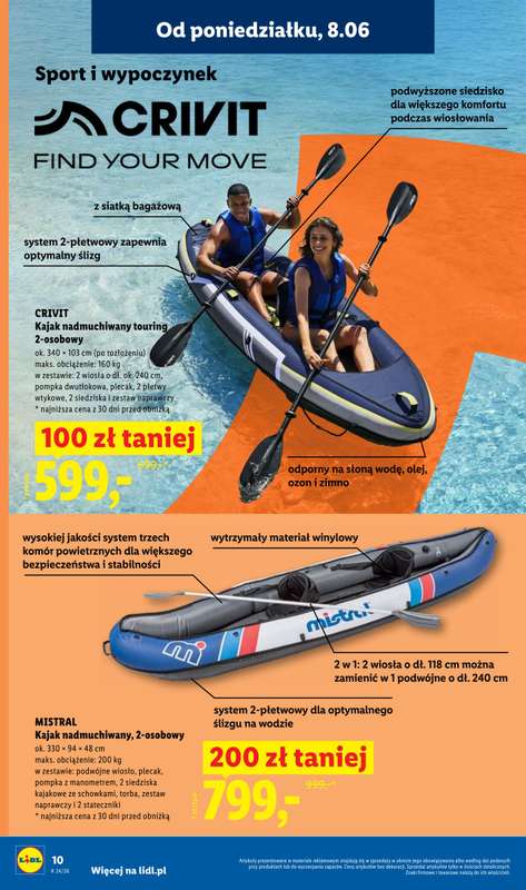 Lidl - gazetka promocyjna Katalog od poniedziałku 08.06 do soboty 13.06 - strona 10