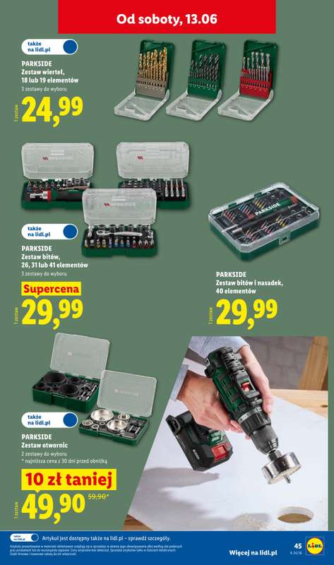 Lidl - gazetka promocyjna Katalog od poniedziałku 08.06 do soboty 13.06 - strona 49