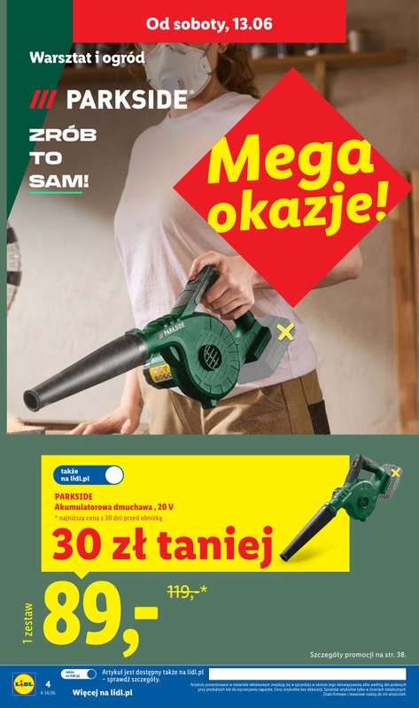 Lidl - gazetka promocyjna Katalog od poniedziałku 08.06 do soboty 13.06 - strona 4