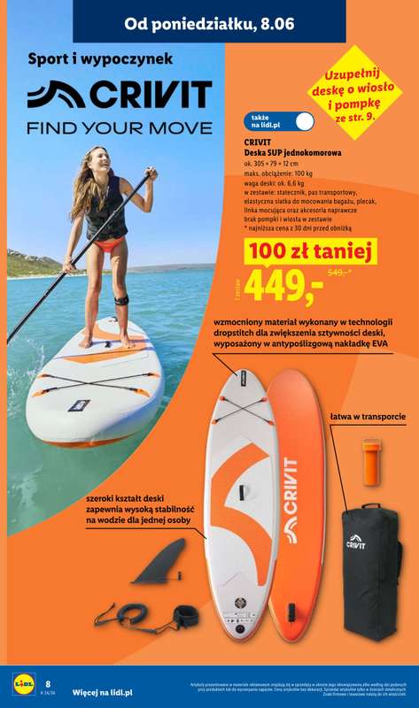 Lidl - gazetka promocyjna Katalog od poniedziałku 08.06 do soboty 13.06 - strona 8