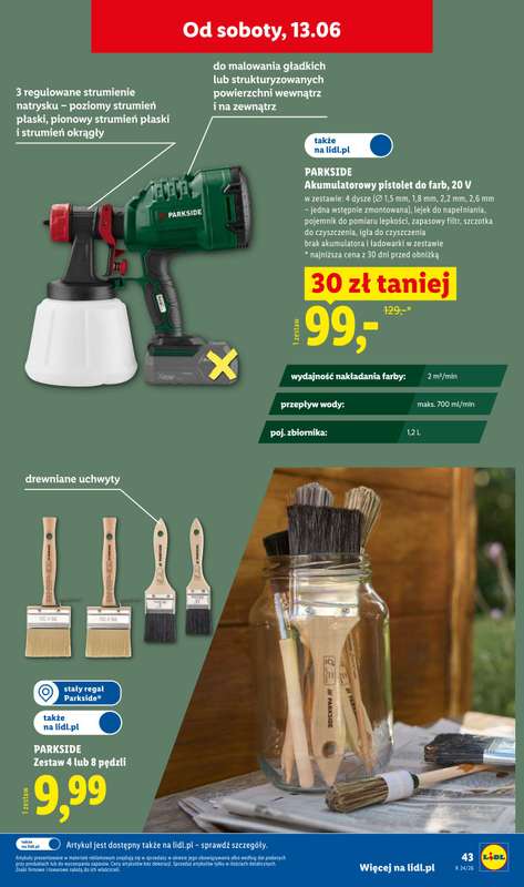 Lidl - gazetka promocyjna Katalog od poniedziałku 08.06 do soboty 13.06 - strona 47