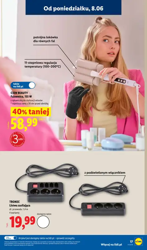 Lidl - gazetka promocyjna Katalog od poniedziałku 08.06 do soboty 13.06 - strona 19