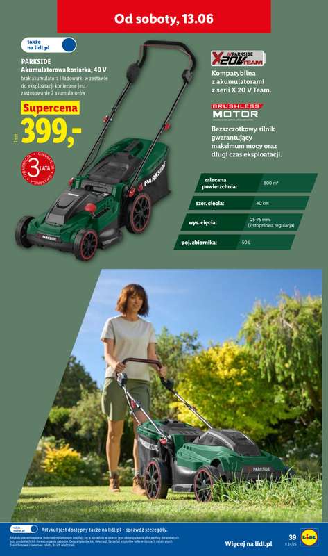 Lidl - gazetka promocyjna Katalog od poniedziałku 08.06 do soboty 13.06 - strona 43