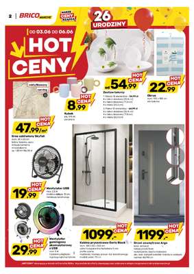 Bricomarche - gazetka promocyjna Hot ceny od środy 03.06 do soboty 06.06 - strona 2
