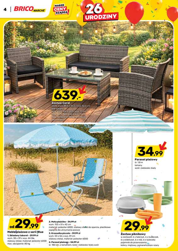 Bricomarche - gazetka promocyjna Gazetka od środy 03.06 do soboty 13.06 - strona 4