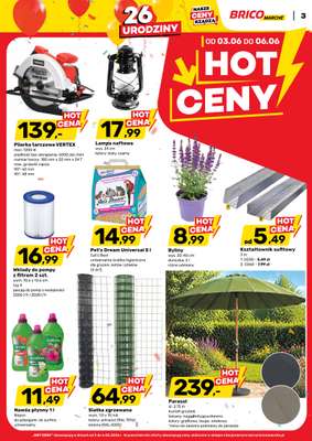 Bricomarche - gazetka promocyjna Gazetka  do soboty 13.06 - strona 3