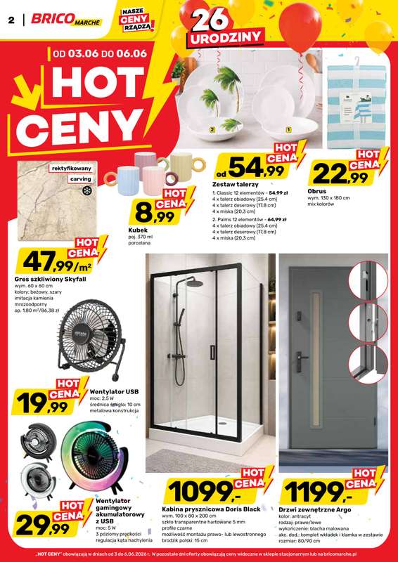 Bricomarche - gazetka promocyjna Gazetka  do soboty 13.06 - strona 2