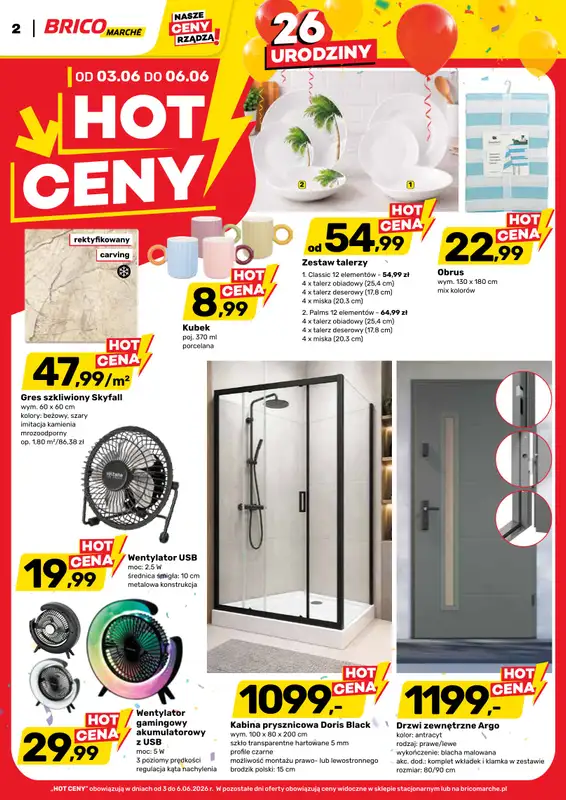 Bricomarche - gazetka promocyjna Gazetka od środy 03.06 do soboty 13.06 - strona 2