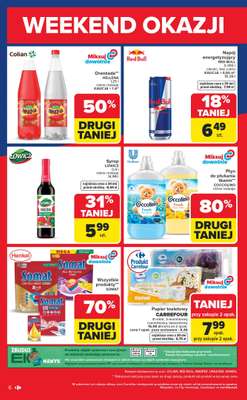 Carrefour - gazetka promocyjna Gazetka Weekend okazji już od środy od środy 03.06 do soboty 06.06 - strona 6