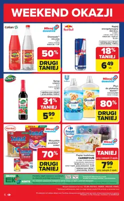 Carrefour - gazetka promocyjna Gazetka Weekend okazji już od środy od środy 03.06 do soboty 06.06 - strona 6