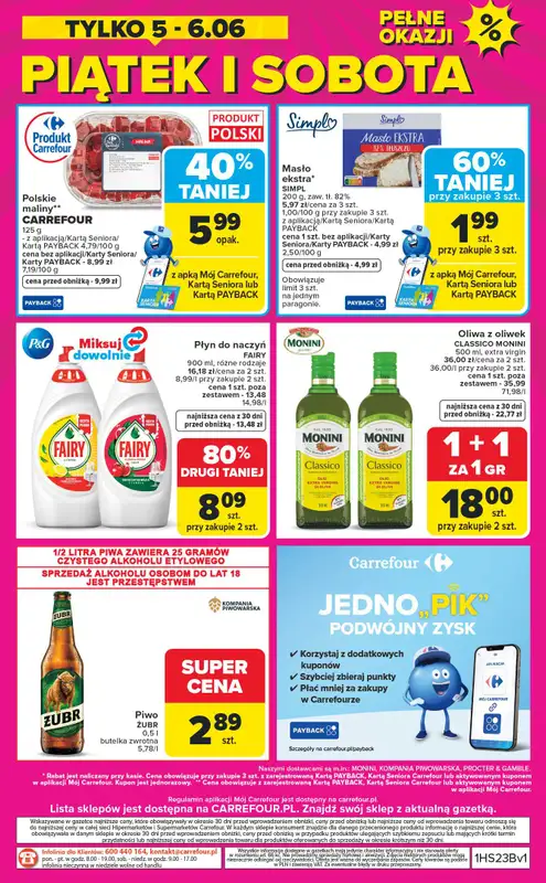 Carrefour Market - gazetka promocyjna Gazetka Weekend okazji już od środy od środy 03.06 do soboty 06.06 - strona 8