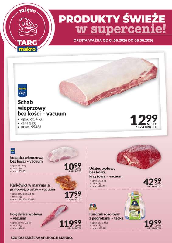Makro - gazetka promocyjna Targ MAKRO - oferta świeża w super cenach! od poniedziałku 01.06 do soboty 06.06 - strona 2
