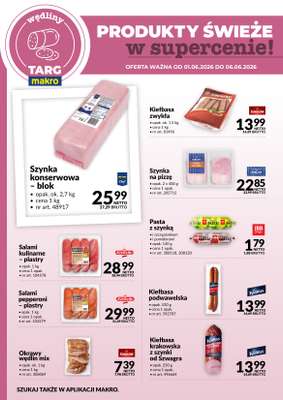 Makro - gazetka promocyjna Targ MAKRO - oferta świeża w super cenach! od poniedziałku 01.06 do soboty 06.06 - strona 3