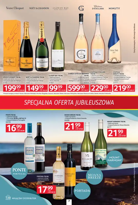 Selgros - gazetka promocyjna Specjalna oferta jubileuszowa od wtorku 02.06 do środy 17.06 - strona 7