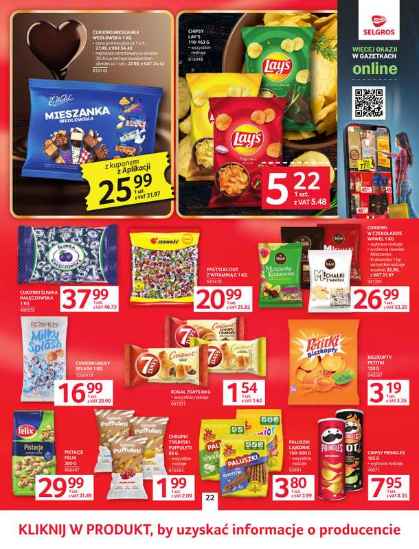 Selgros - gazetka promocyjna Oferta spożywcza od wtorku 02.06 do środy 17.06 - strona 22