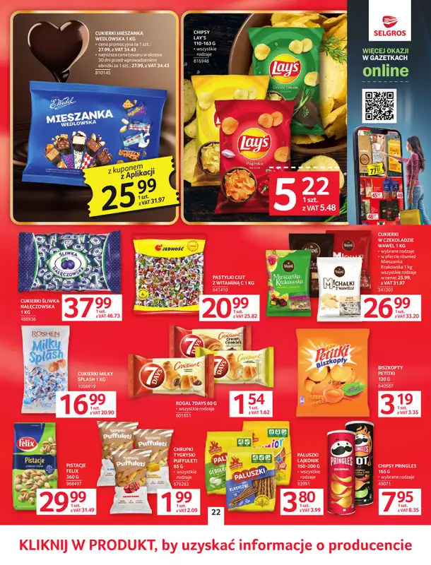 Selgros - gazetka promocyjna Oferta spożywcza od wtorku 02.06 do środy 17.06 - strona 22