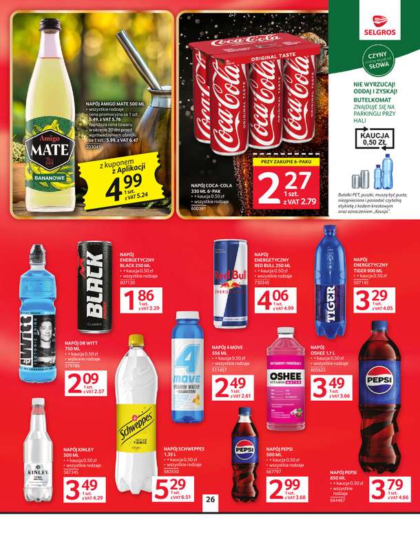 Selgros - gazetka promocyjna Oferta spożywcza od wtorku 02.06 do środy 17.06 - strona 26
