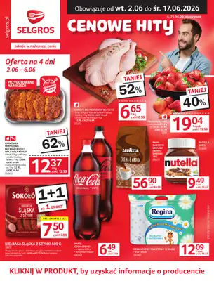 Selgros - gazetka promocyjna Oferta spożywcza od wtorku 02.06 do środy 17.06