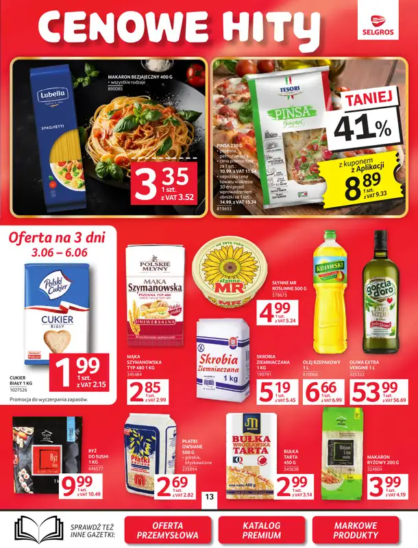 Selgros - gazetka promocyjna Oferta spożywcza od wtorku 02.06 do środy 17.06 - strona 13