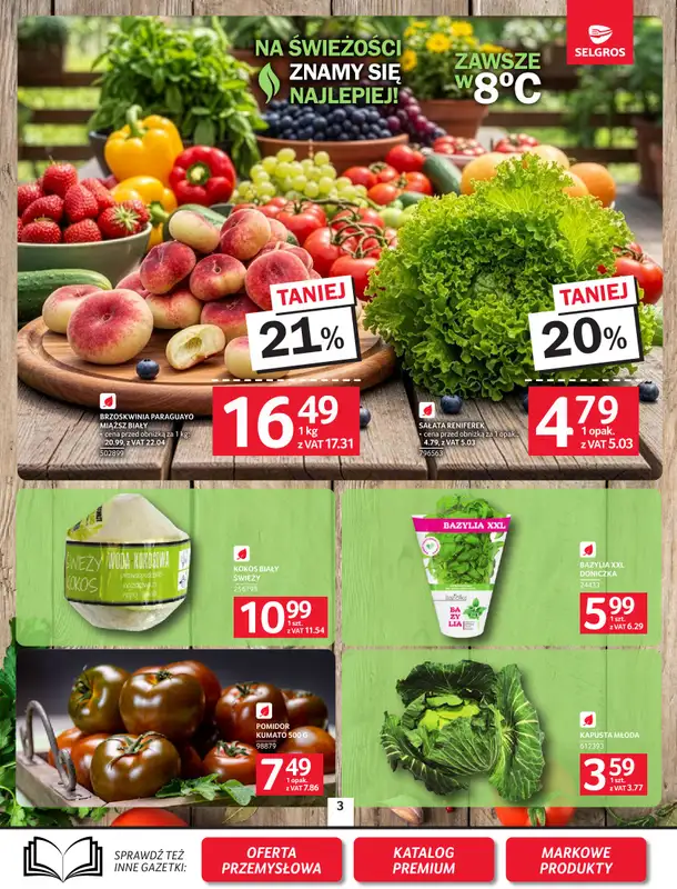 Selgros - gazetka promocyjna Oferta spożywcza od wtorku 02.06 do środy 17.06 - strona 3