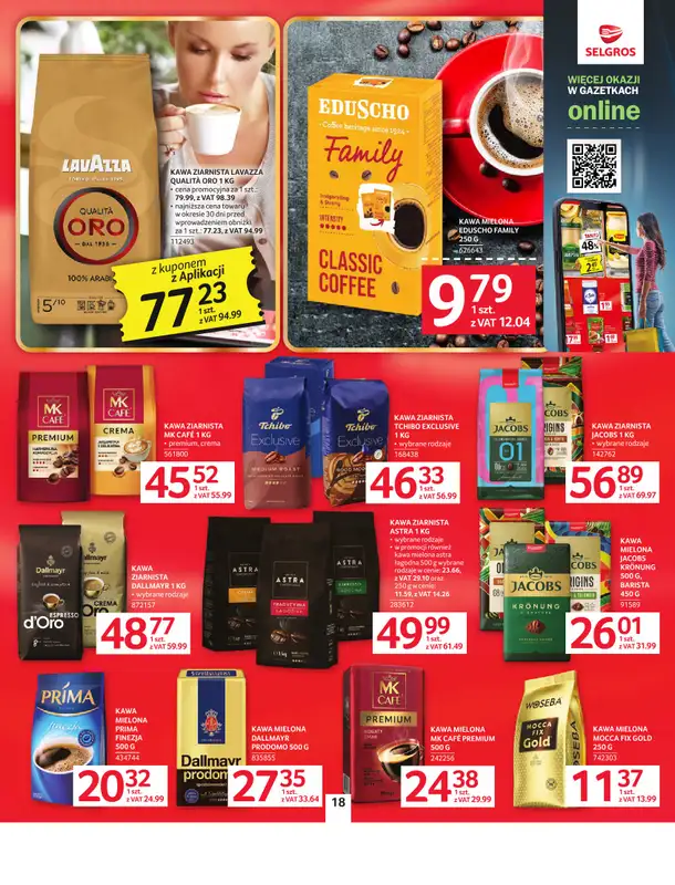Selgros - gazetka promocyjna Oferta spożywcza od wtorku 02.06 do środy 17.06 - strona 18
