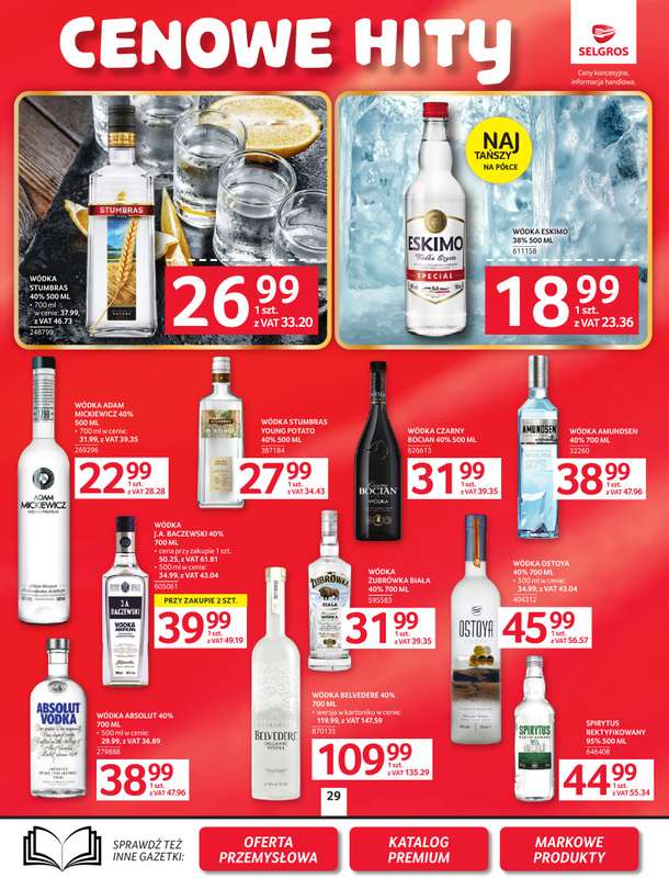 Selgros - gazetka promocyjna Oferta spożywcza od wtorku 02.06 do środy 17.06 - strona 29