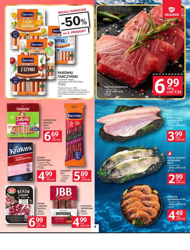 Selgros - gazetka promocyjna Oferta spożywcza od wtorku 02.06 do środy 17.06 - strona 6