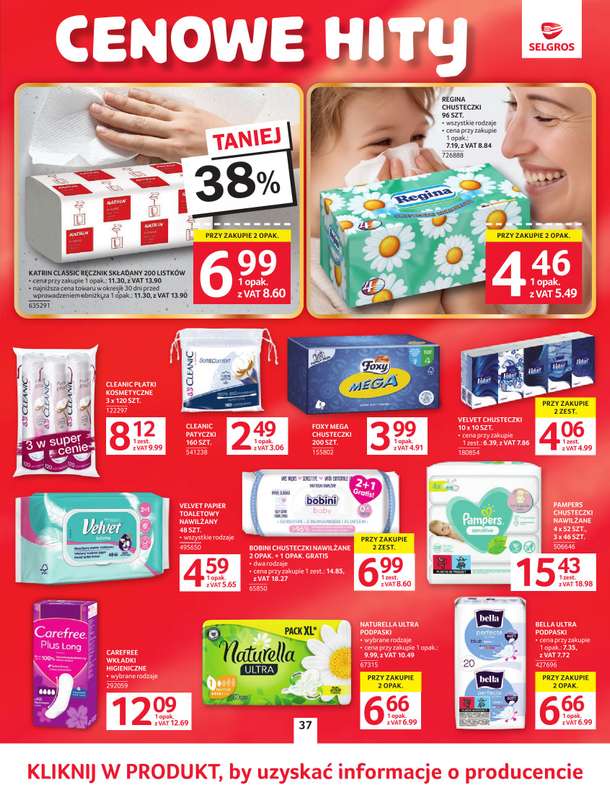 Selgros - gazetka promocyjna Oferta spożywcza od wtorku 02.06 do środy 17.06 - strona 37