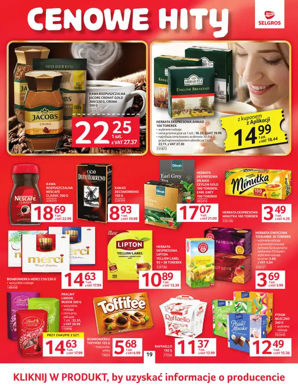 Selgros - gazetka promocyjna Oferta spożywcza od wtorku 02.06 do środy 17.06 - strona 19