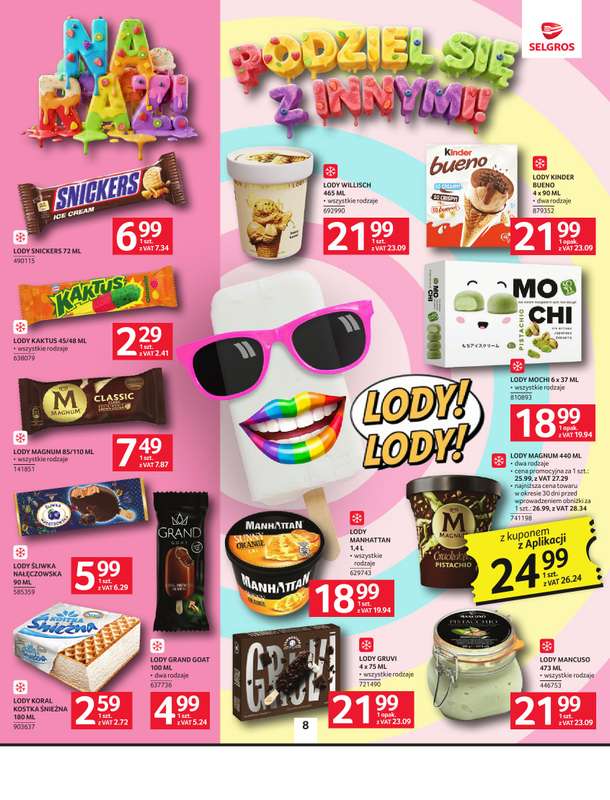 Selgros - gazetka promocyjna Oferta spożywcza od wtorku 02.06 do środy 17.06 - strona 8